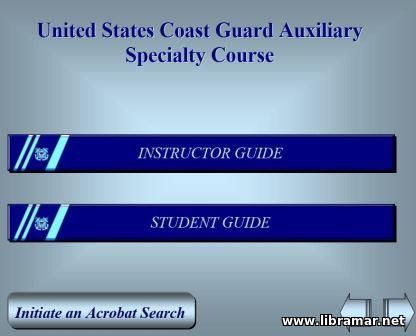 United States Coast Guard - Auxiliary - Specialty Course on CD-ROM