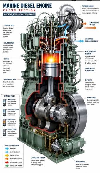 Ship Engine Parts and Functions Ship Engine Parts and Functions
